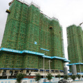 HDPE 220GSM Green Color Scaffold Net